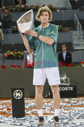 Andrey Rublev wygrał turniej Mutua Madrid Open