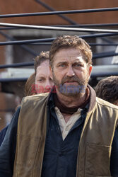 Gerard Butler na planie filmu Greenland 2