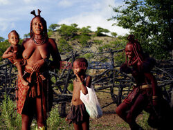 Namibijskie plemię Himba