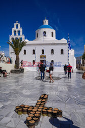 Grecja, Santorini - Abaca