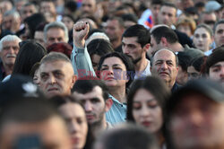 Protesty w Erywaniu przeciwko przekazaniu ziemi Azerbejdżanowi