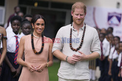 Książę Harry i Meghan Markle z wizytą w Nigerii