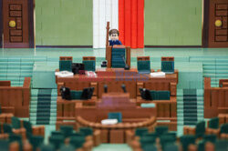 Sejm z klocków Lego