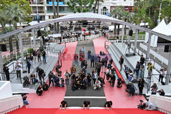 Przygotowania do festiwalu w Cannes
