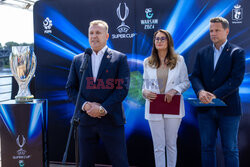 UEFA Super Cup 2024 Warsaw - konferencja prasowa