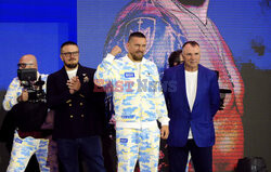 Konferencja przed walką Fury - Usyk