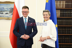 Wiceprzewodnicząca Komisji Europejskiej w Sejmie