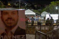 Zawaliła się scena na wiecu kandydata na prezydenta Meksyku