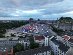 Euro 2024 - kibice na ulicach i strefy kibica
