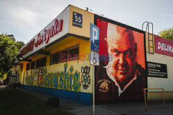 Mural Zbigniewa Rybaka w Gdyni