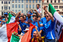 Euro 2024 - kibice na ulicach i strefy kibica
