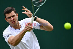 Hubert Hurkacz awansował do 2. rundy Wimbledonu