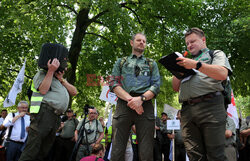 Ogólnopolski protest leśników