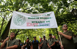 Ogólnopolski protest leśników