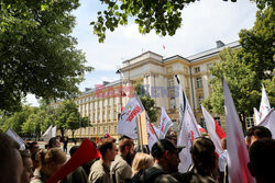 Ogólnopolski protest leśników