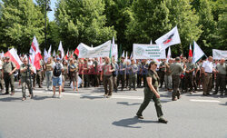 Ogólnopolski protest leśników