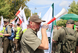 Ogólnopolski protest leśników