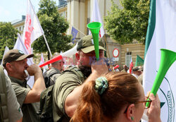 Ogólnopolski protest leśników