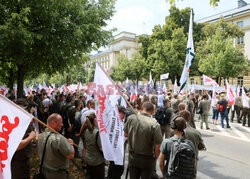 Ogólnopolski protest leśników