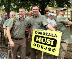 Ogólnopolski protest leśników