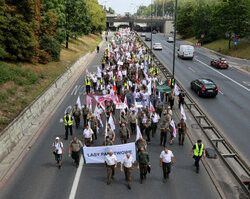 Ogólnopolski protest leśników