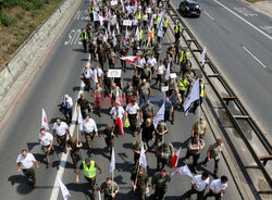 Ogólnopolski protest leśników