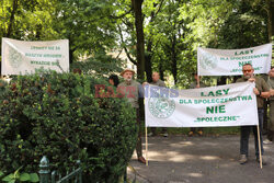 Ogólnopolski protest leśników