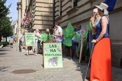 Ogólnopolski protest leśników