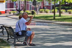 Odessa w upalny dzień