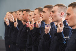 Ślubowanie policjantów w Gdańsku