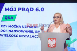 Minister klimatu nt. programu "Mój Prąd"