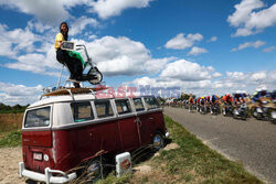 Miłośnicy wyścigu Tour de France