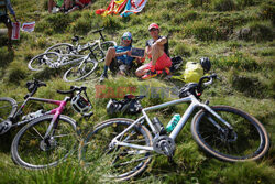 Miłośnicy wyścigu Tour de France