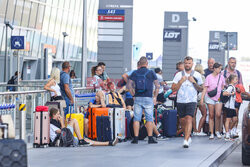 Lotnisko Chopina w czasie awarii informatycznej