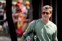 Brad Pitt na torze Hungaroring