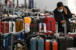 Bagaże linii Delta Airlines czekają na swoich właścicieli