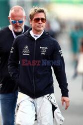 Brad Pitt  na torze Spa-Francorchamp