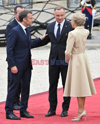 Prezydent Andrzej Duda przyjechał do Paryża