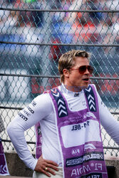 Brad Pitt  na torze Spa-Francorchamp