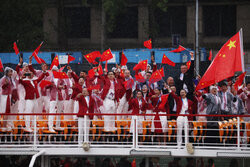 Paryż 2024 - Ceremonia otwarcia