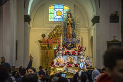 Festiwal i parada Matki Bożej z Guadalupe w Gwatemali