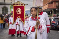 Festiwal i parada Matki Bożej z Guadalupe w Gwatemali