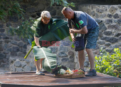 50. urodziny goryla Toni w ZOO w Kijowie