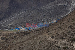 Himalajska wioska Kyanjin Gompa