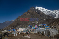 Himalajska wioska Kyanjin Gompa