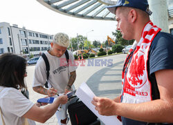 Zgrupowanie reprezentacji Polski przed meczem ze Szkocją