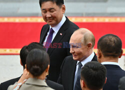 Putin przyleciał do Mongolii