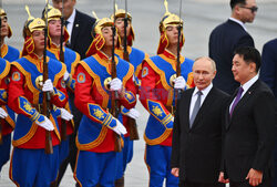 Putin przyleciał do Mongolii