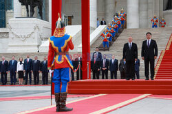 Putin przyleciał do Mongolii