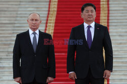 Putin przyleciał do Mongolii